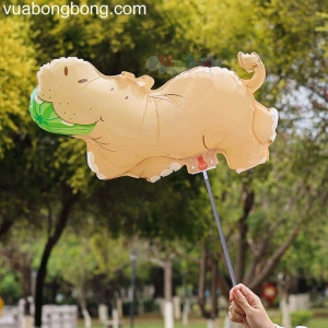 Bong bóng hà mã nẹp van gắn que